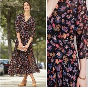 Anthropologie HD in Paris Varina‎ Maxi Dress Floral Size 2